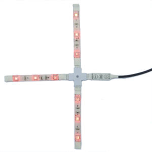 LED strip in different colours